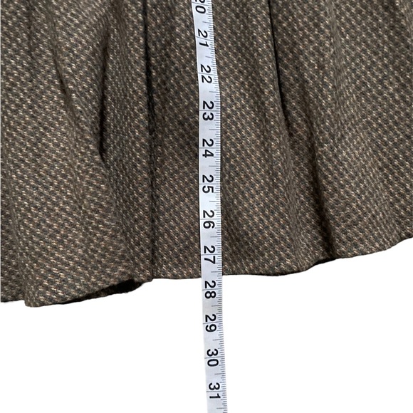 Vintage Wool Accordion Midi Tweed Skirt 2-4 XS-S - Picture 8 of 8